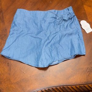 Wonder Nation Blue Skort with Bow
